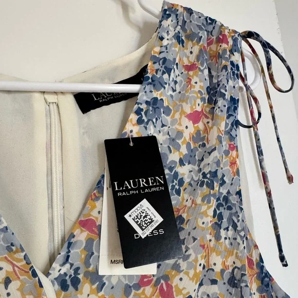 LAUREN RALPHLAUREN flower midi dress 👗 .Size: 8